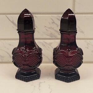 Vintage Avon Cape Cod Collection Cologne/Salt Shakers Set Of Two